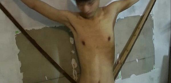  Tall Slim asian Slave Boy BDSM